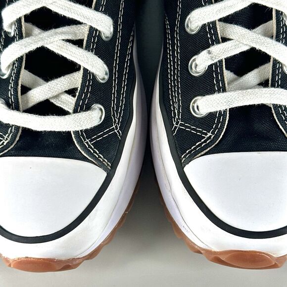 Converse Run Star Hike Men's Size 10 Black High Top Sneakers Shoes 166800C - Picture 4 of 16